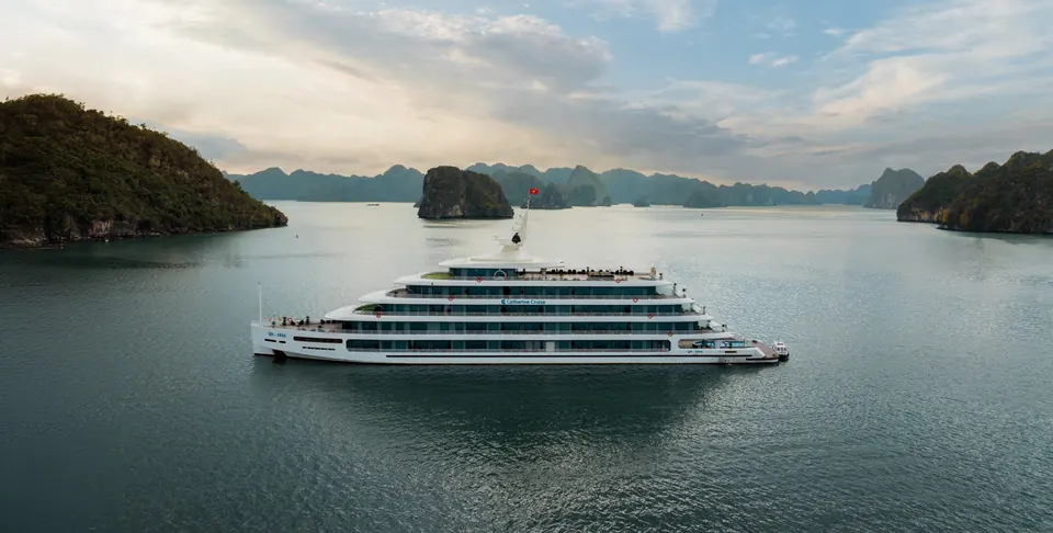 Catherine Cruise on the water